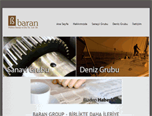 Tablet Screenshot of baran-group.com